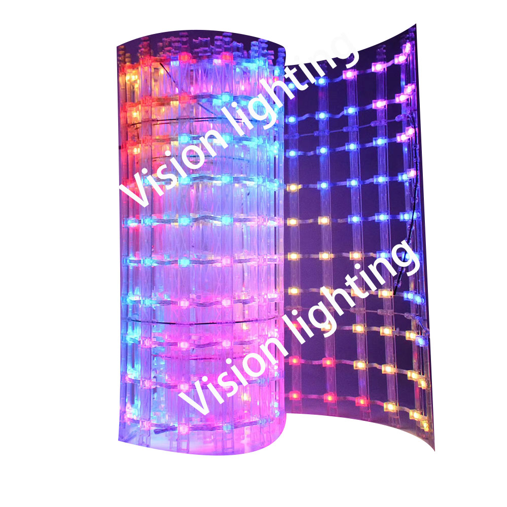 Pixel Full Outdoor RGB LED LED SLACK LUZ para decoração de Natal