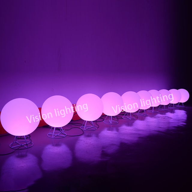 3D IP65 decoração de Natal uso ao ar livre paisagem de alta qualidade led programável TTL RGB luz de corda de bola