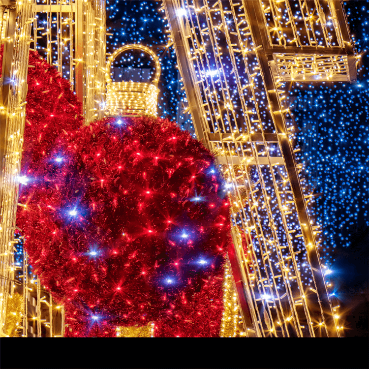 Luz de Árvore de Natal 3D