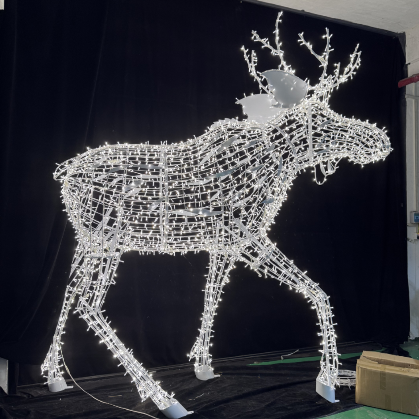 Holiday Shopping Center Christmas Decoração ao ar livre LED LEITOS LIGHTIL DE MOTIF