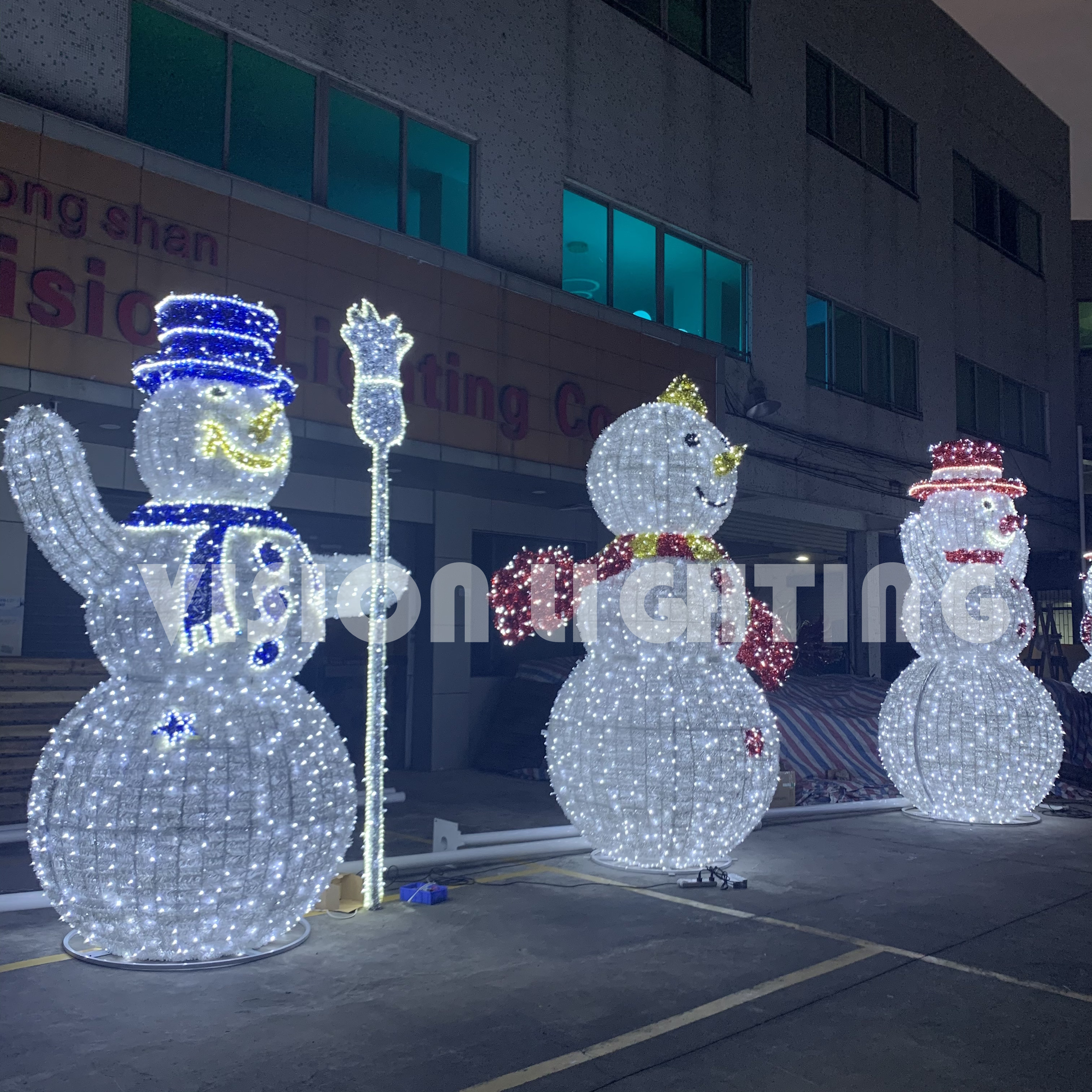 LED LEVAÇÃO DE MOTIF DE NEWS MOTIF - Decoração de Natal ao ar livre para jardins, parques e displays comerciais