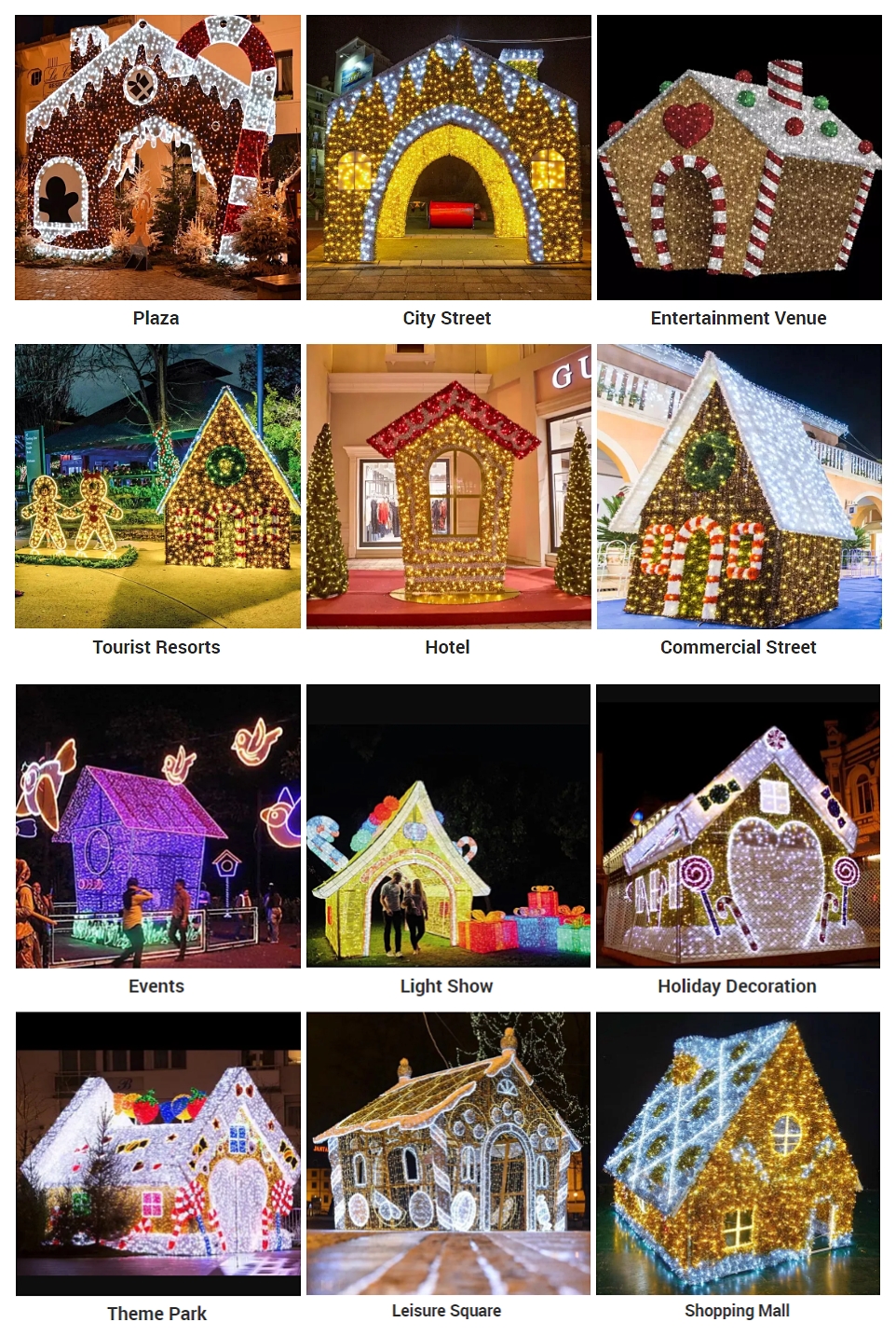 Motivo de casa de gengibre