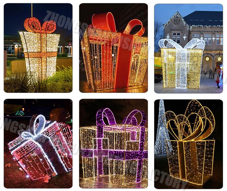 s&eacute;rie de caixa de presente 3d -2