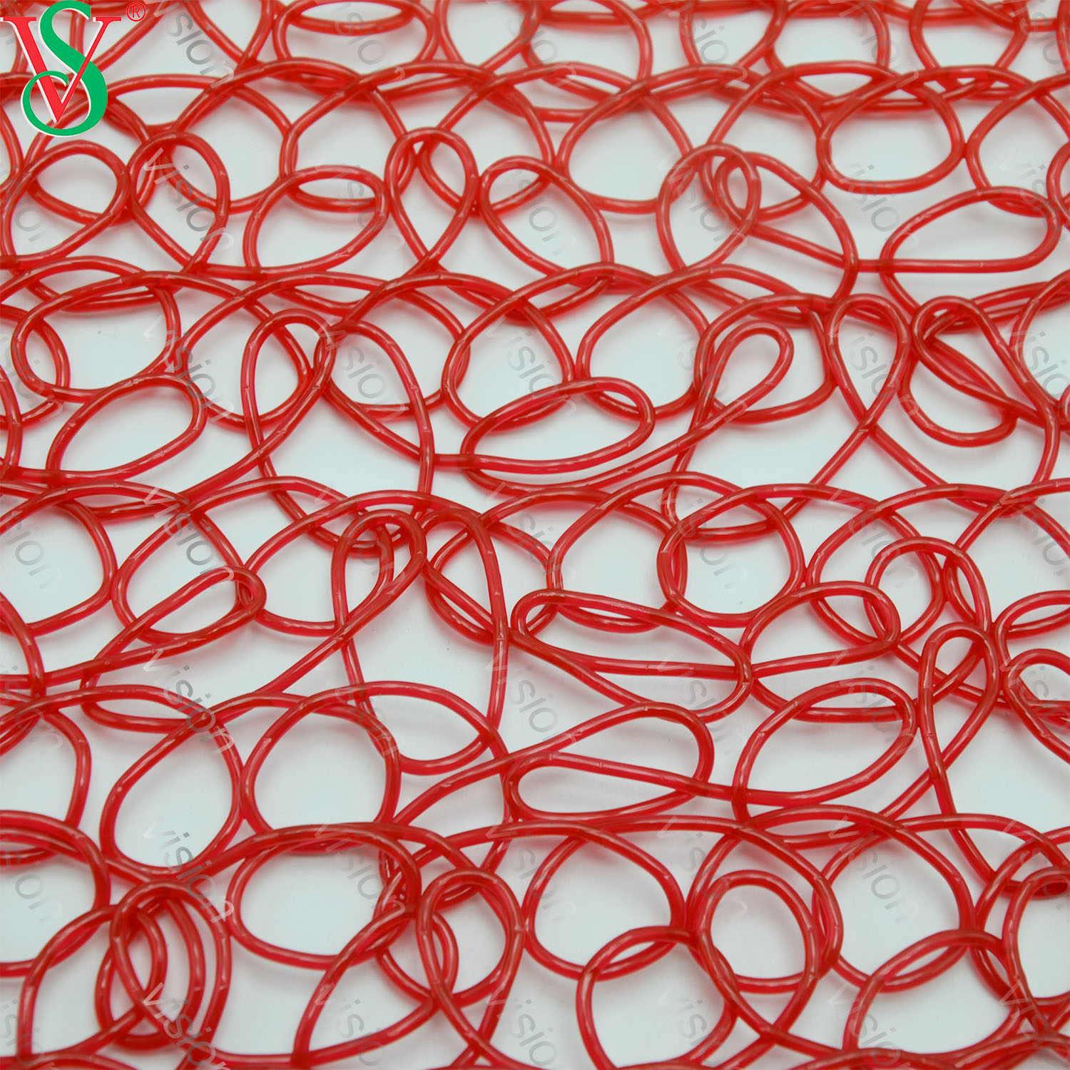 Uso externo Resistência UV de alta qualidade Material de decoração de vendas quentes Rede de malha de PVC para luz de Natal