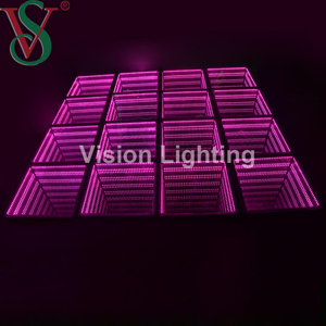 DiscO bar DJ 50cm RGB Floor ladra LED LED LED Smart Dancing Piso para iluminação de palco