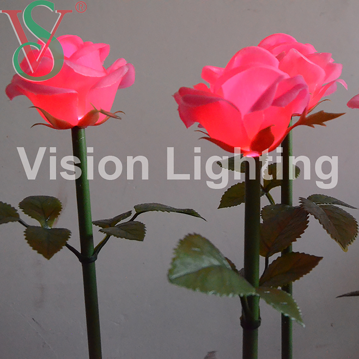 Inserir luz LED de flores 