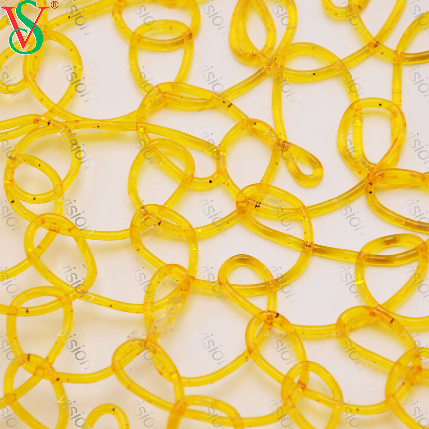 Tapete de malha de PVC de alta transmitância de luz para decoração de motivo ao ar livre