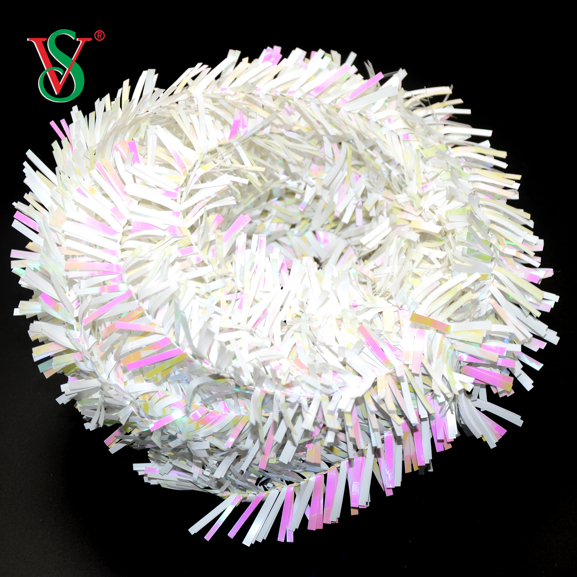 Guirlanda de material para animais de estimação Decoração de Natal com motivo de casa