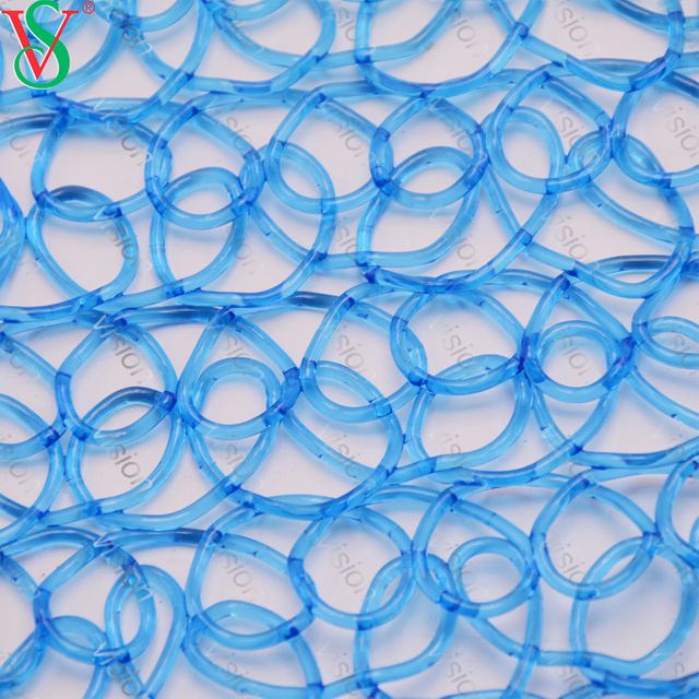 Uso externo Resistência UV de alta qualidade Material de decoração de vendas quentes Rede de malha de PVC para luz de Natal