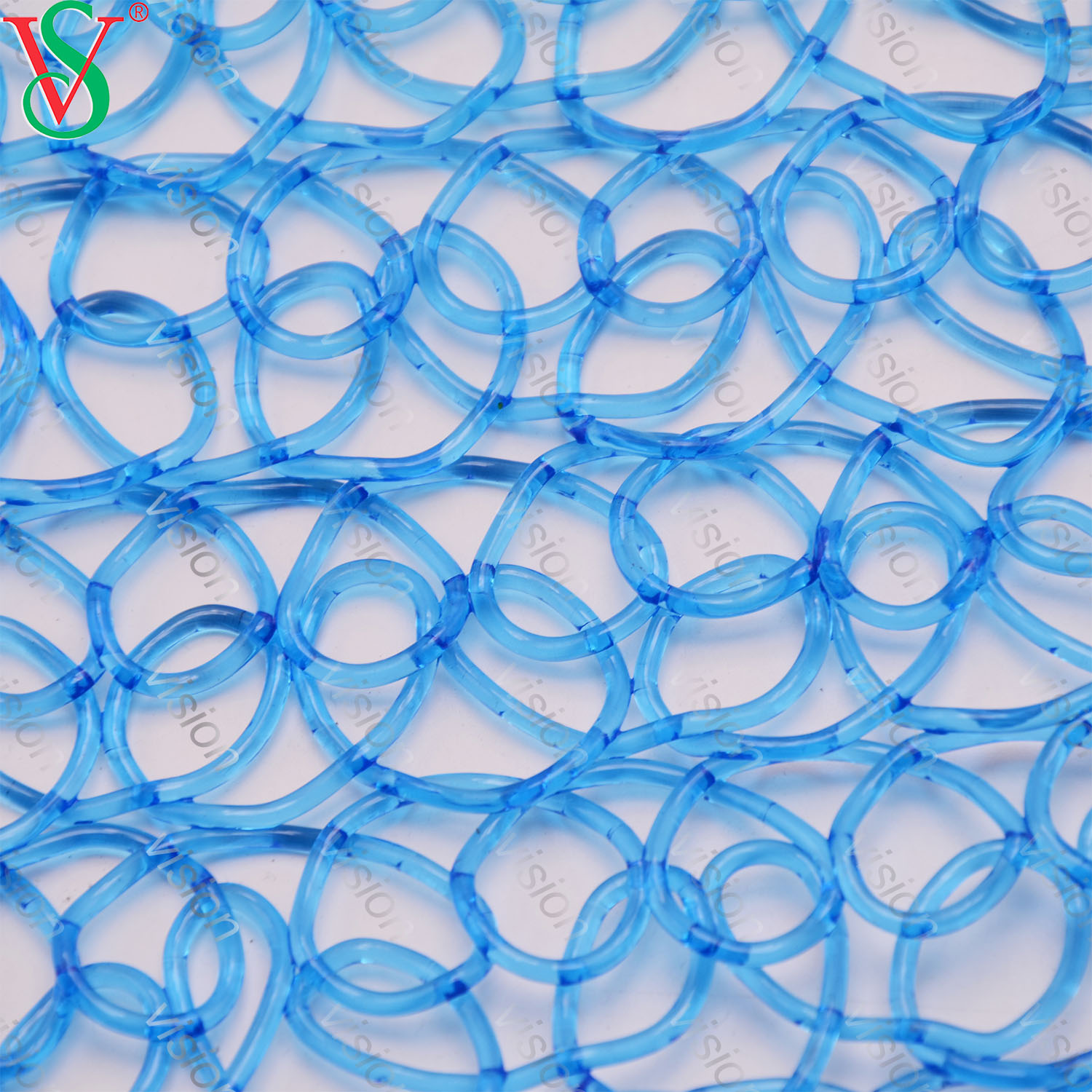 Uso externo Resistência UV de alta qualidade Material de decoração de vendas quentes Rede de malha de PVC para luz de Natal