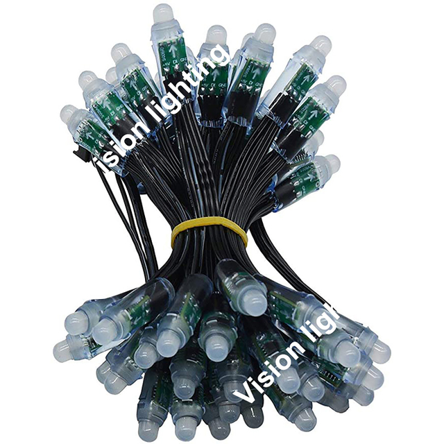 Decoração de Natal WS2811 Módulo led programável pixels decorativos RGB luz corda para uso ao ar livre