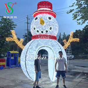 LED LEVAÇÃO DE MOTIF DE NEWS MOTIF - Decoração de Natal ao ar livre para jardins, parques e displays comerciais