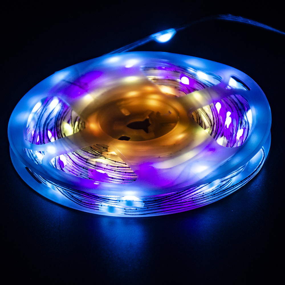 Controle remoto para uso em férias, plugue USB, guirlanda de fadas, decoração da árvore de Natal, led RGB, luzes de tira inteligente