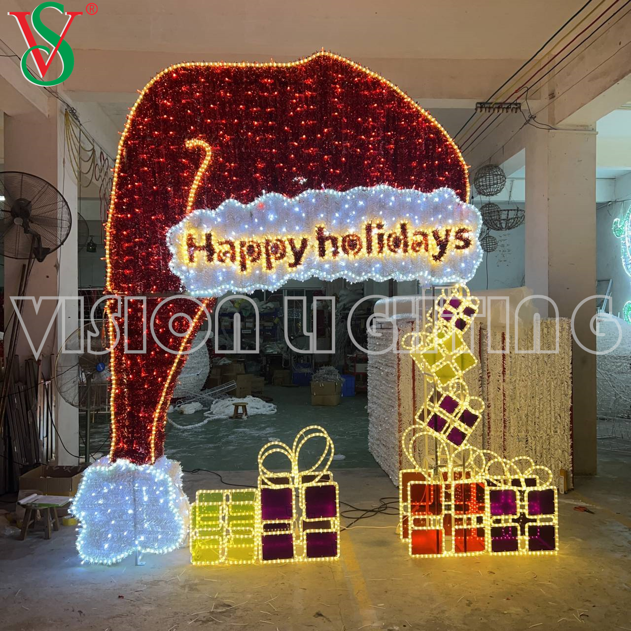 LUCES DE NAVIDAD LUZ DE DECORAÇÃO DE NATAL DO AO ANTERIOR LED 2D e 3D FOOD MOTIF LUZES DE MOTIF
