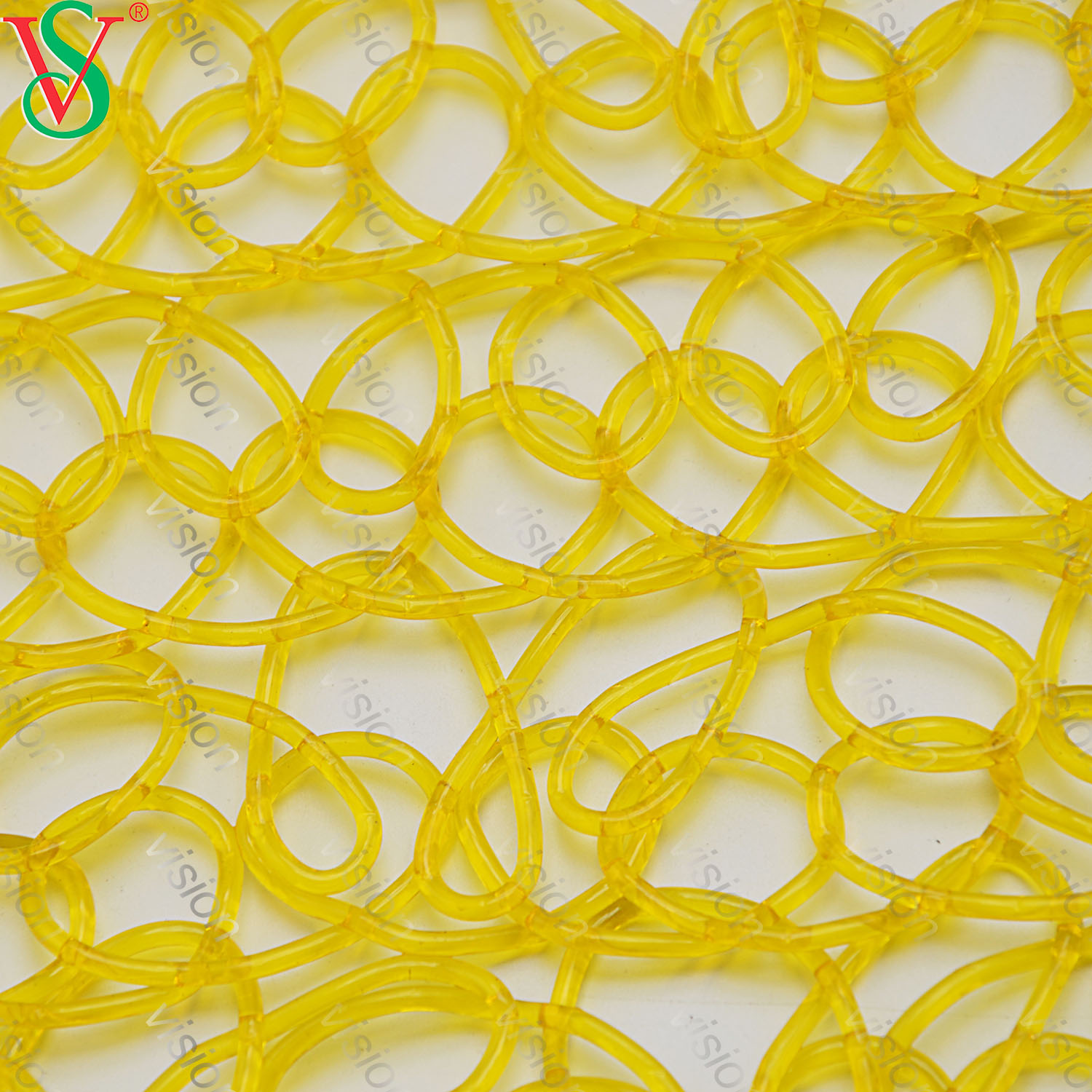 Uso externo Resistência UV de alta qualidade Material de decoração de vendas quentes Rede de malha de PVC para luz de Natal