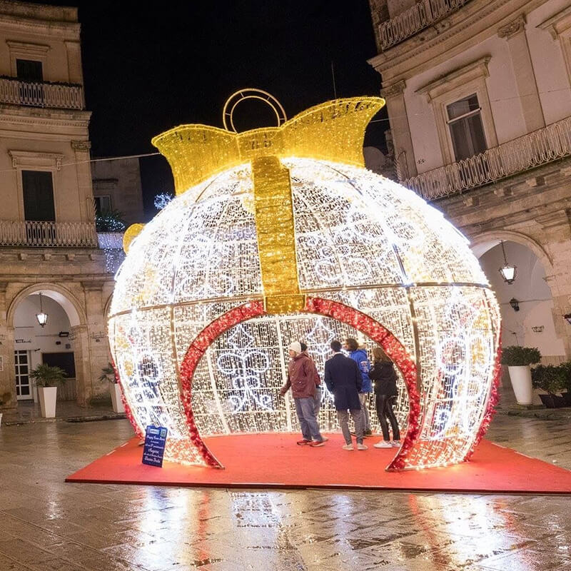 Bola Gigante 3D de Luz