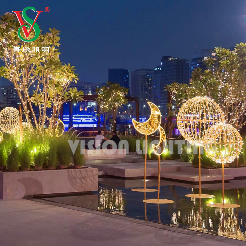 Fairy String Garland Ball lumbo pendurado esfera