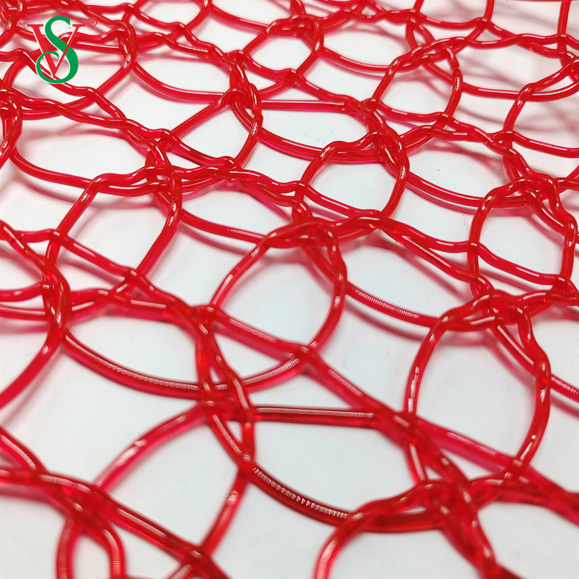 Carpete de rede de malha de PVC para luzes de motivos Fazendo decoração de Natal