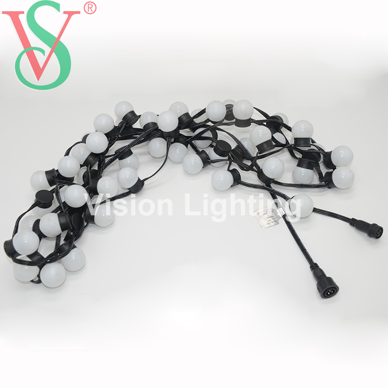 Programável WS2811 TTL pixels LED RGB Decoração de Natal IP65 bola de luz ao ar livre