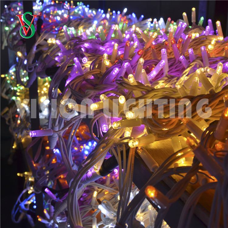 Garlandes de fada liderada ao ar livre Luz de cordas para o Natal Ramadan Wedding Decorative Lights